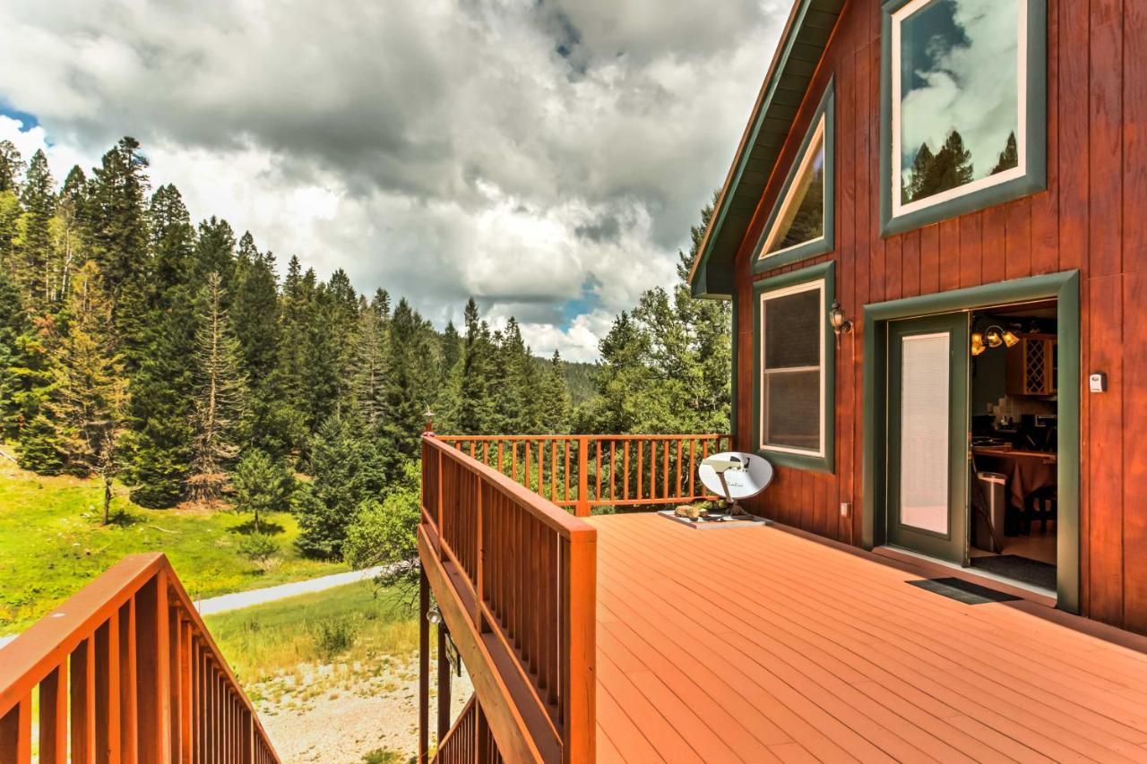 Cloudcroft Home With Spacious Stargazing Deck! Bagian luar foto