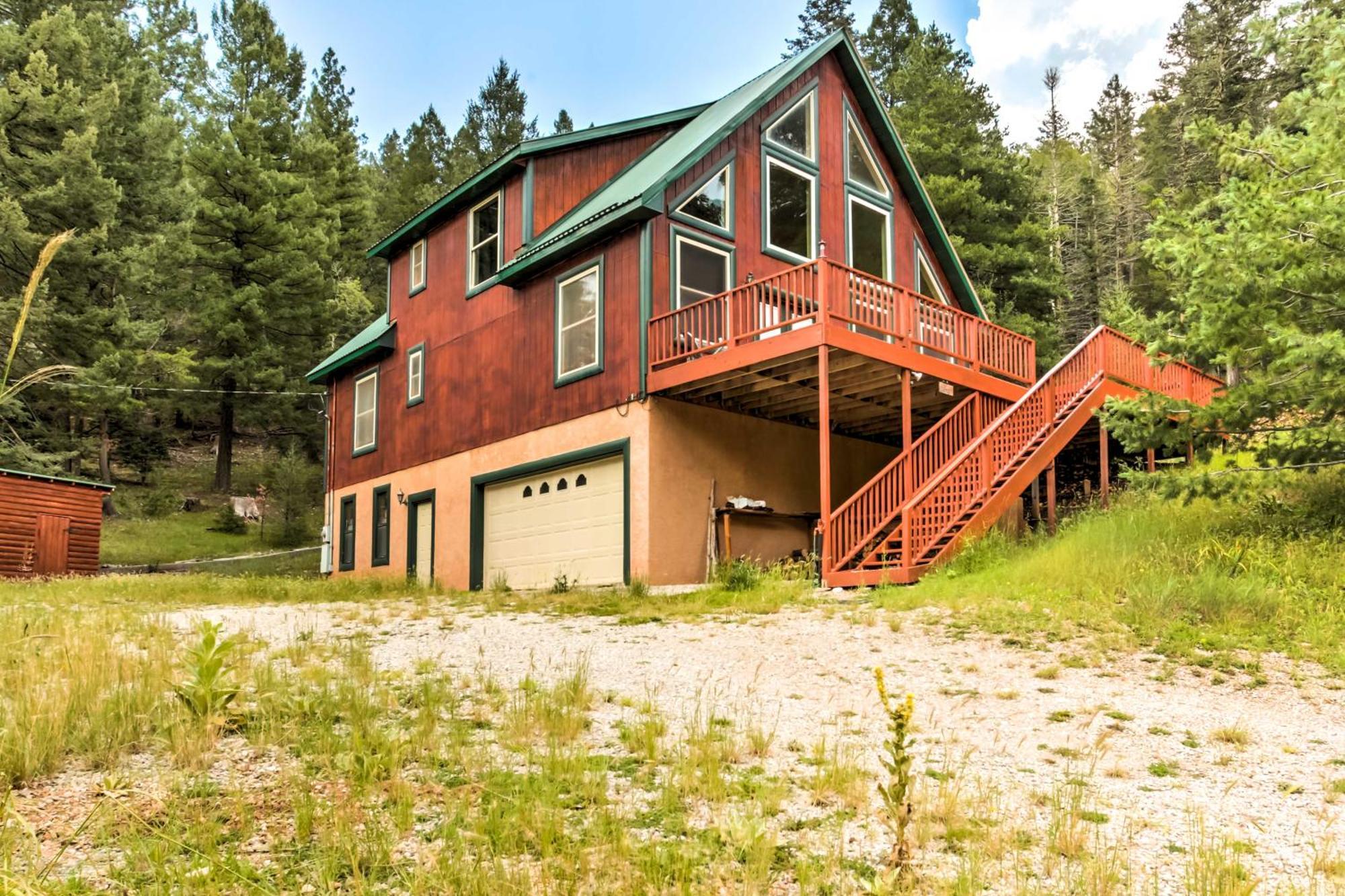 Cloudcroft Home With Spacious Stargazing Deck! Bagian luar foto