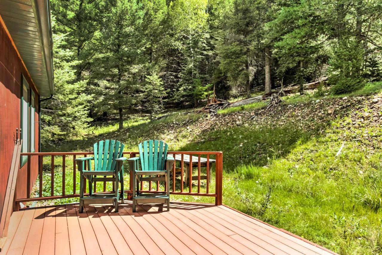 Cloudcroft Home With Spacious Stargazing Deck! Bagian luar foto